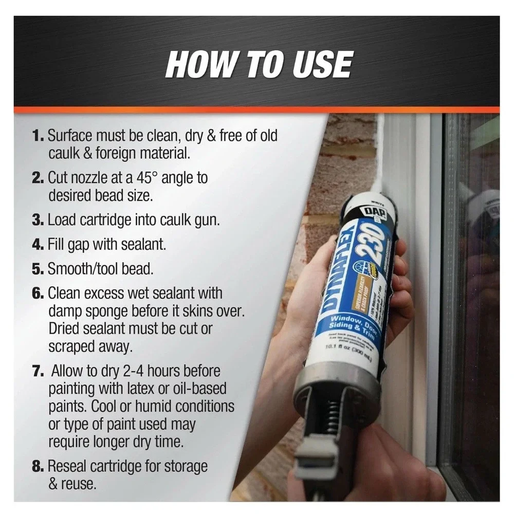 ❇️DAP Dynaflex 230 Premium Sealant Almond -#️⃣